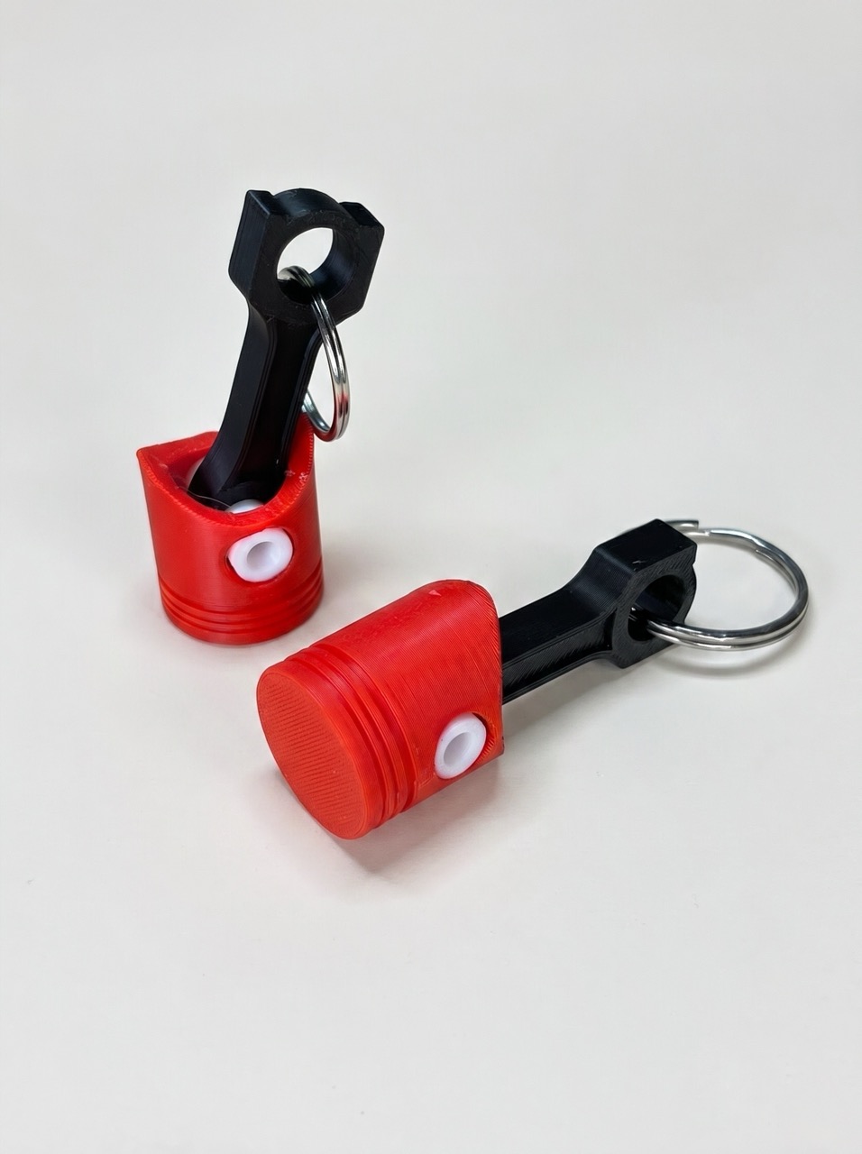 3D keychain Piston